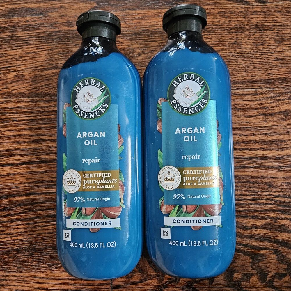 2 Herbal Essences Bio Renew Repair Argan Oil Hair Shampoo &‎ Conditioner 13.5oz